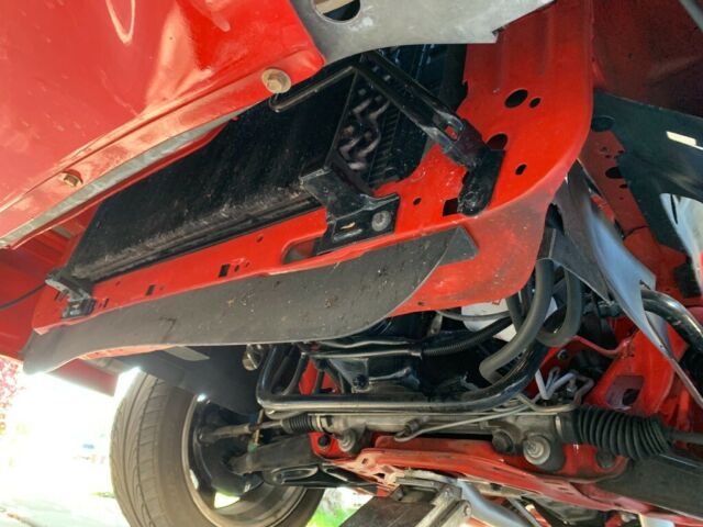 1993 Red Ford Mustang Hatchback