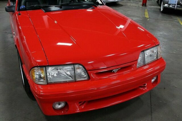 1993 Red Ford Mustang --
