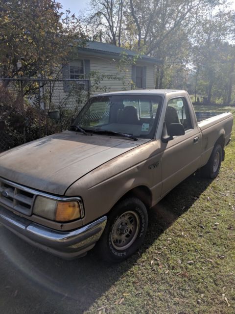 1993 Beige Ford Ranger