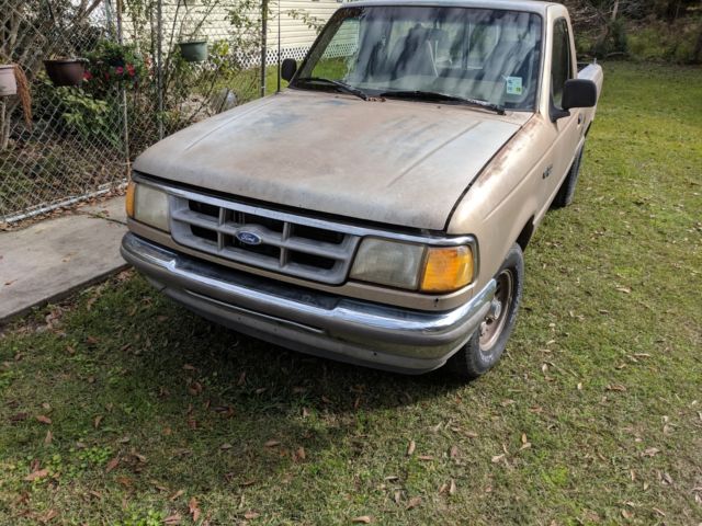 1993 Beige Ford Ranger