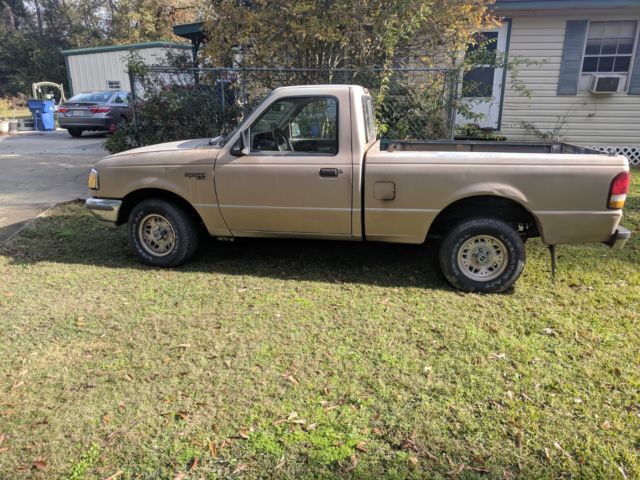 1993 Beige Ford Ranger
