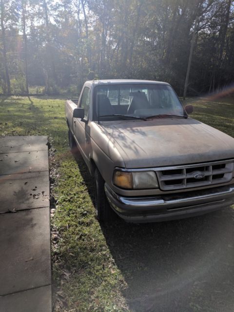 1993 Beige Ford Ranger