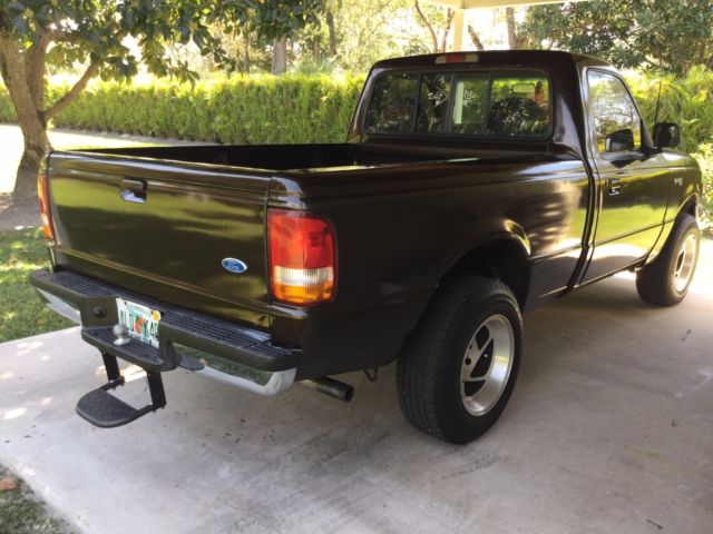 1993 Brown Ford Ranger Standard Cab Pickup