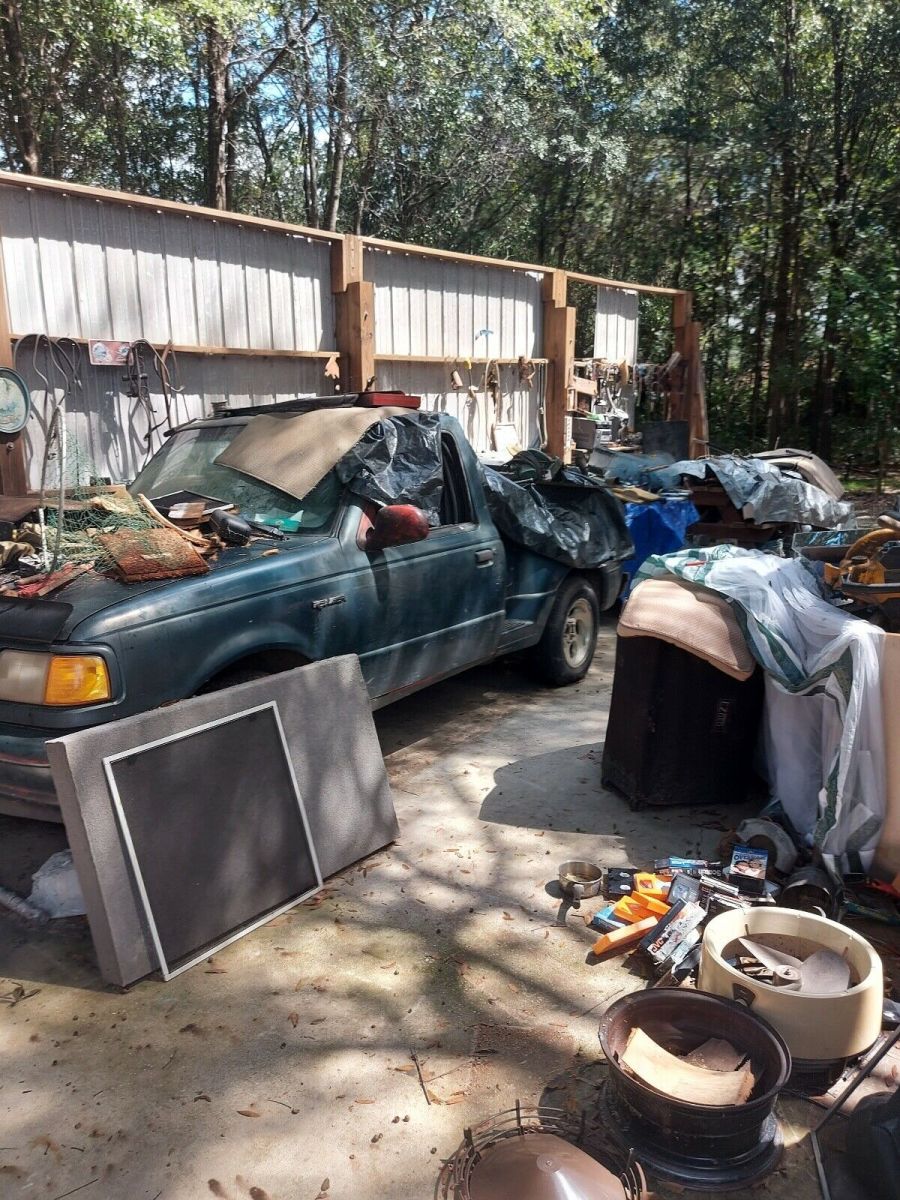 1993 Blue Ford Ranger Pickup