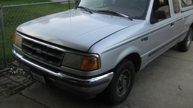 1993 Silver Ford Ranger