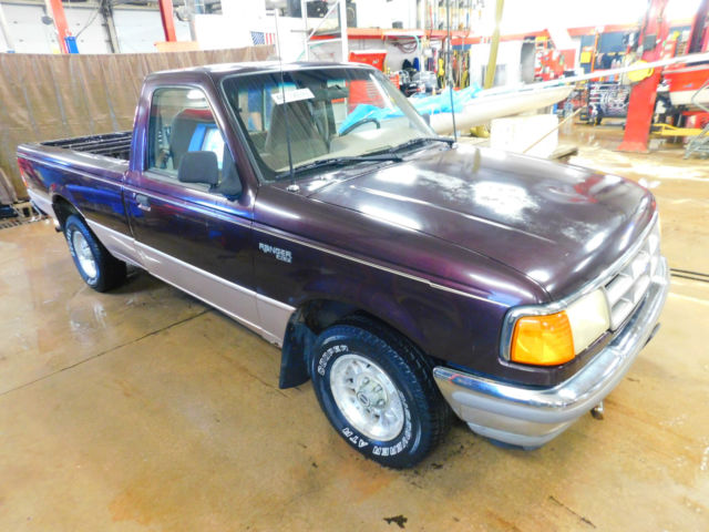 1993 Purple Ford Ranger