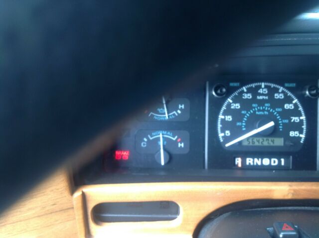 1993 White Ford E-Series Van Van Camper