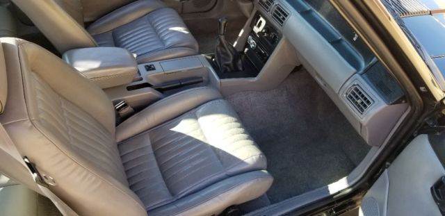 1993 Black Ford Mustang Hatchback