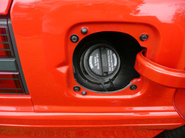 1993 Vibrant Red Ford Mustang Coupe