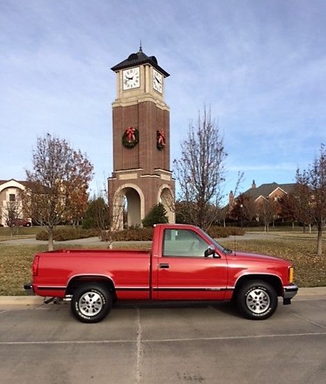 1993 Fire Red GMC Sierra 1500 Pickup