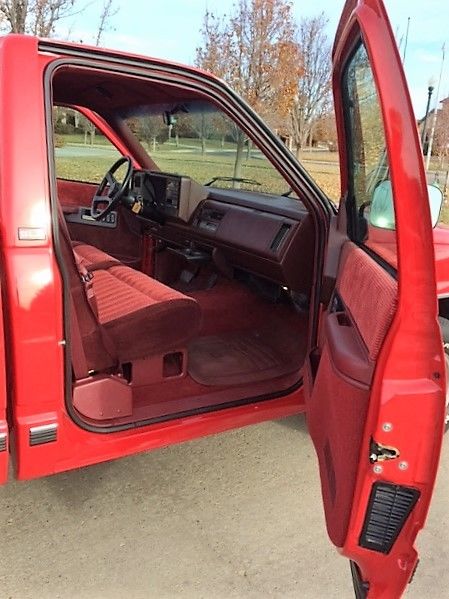 1993 Fire Red GMC Sierra 1500 Pickup
