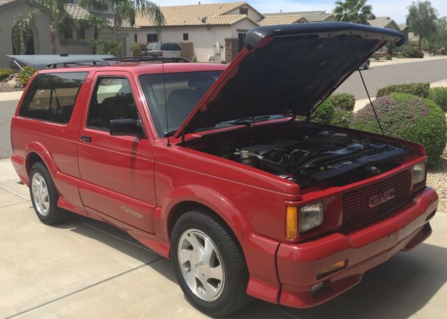 1993 Red GMC Typhoon SUV