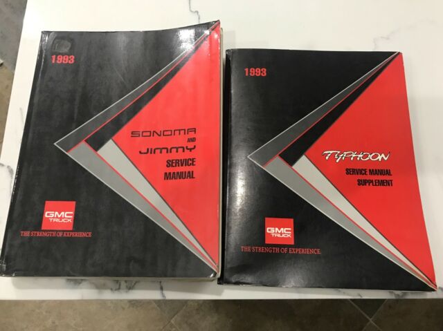 1993 Red GMC Typhoon SUV