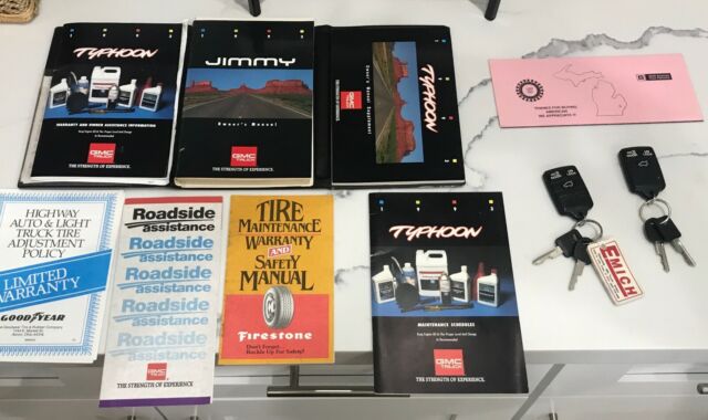 1993 Red GMC Typhoon SUV