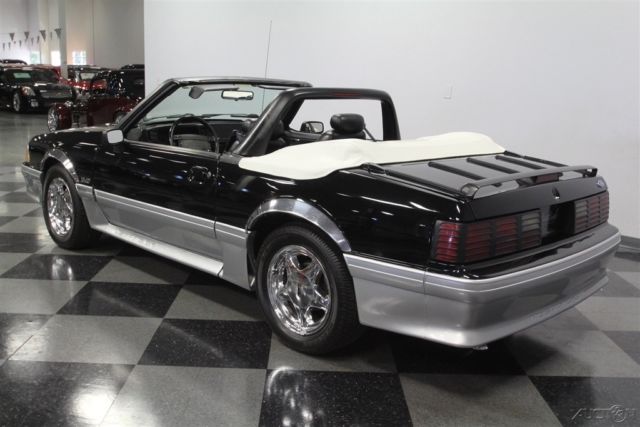 1993 Black Ford Mustang Convertible