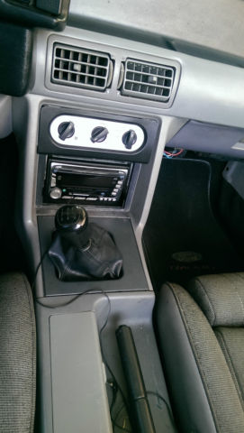 1993 White Ford Mustang Convertible