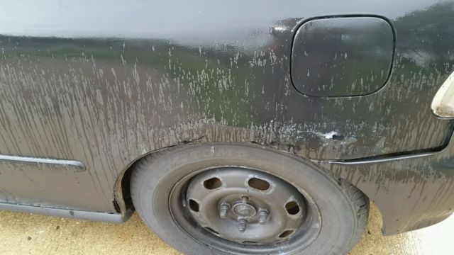 1993 Black Honda Civic Coupe