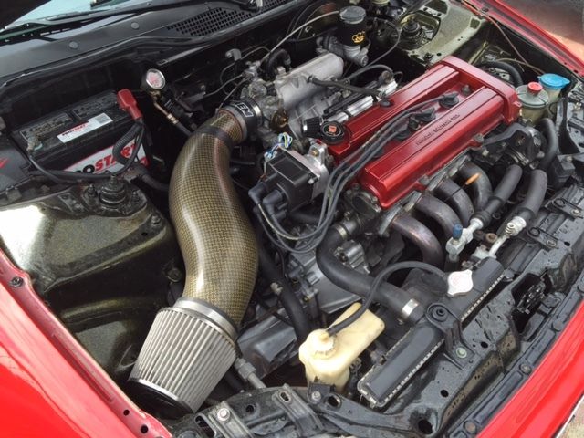 1993 Red Honda Civic