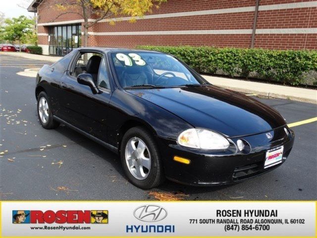 1993 Black Honda Del Sol Coupe
