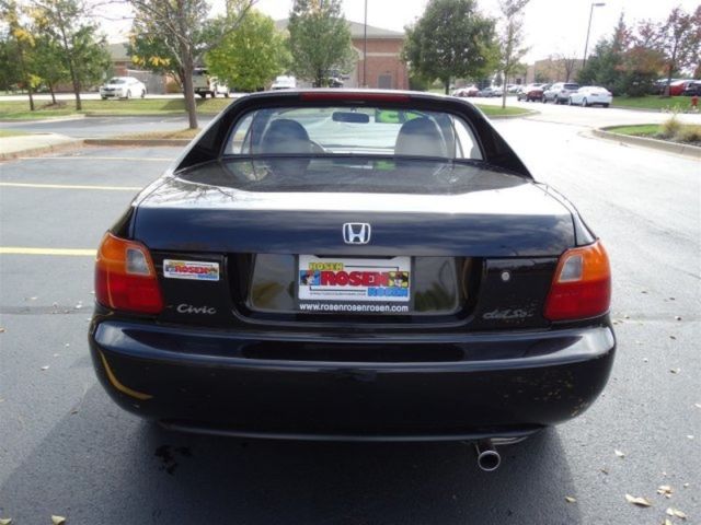 1993 Black Honda Del Sol Coupe