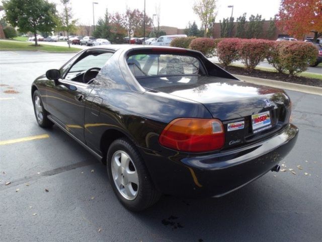 1993 Black Honda Del Sol Coupe