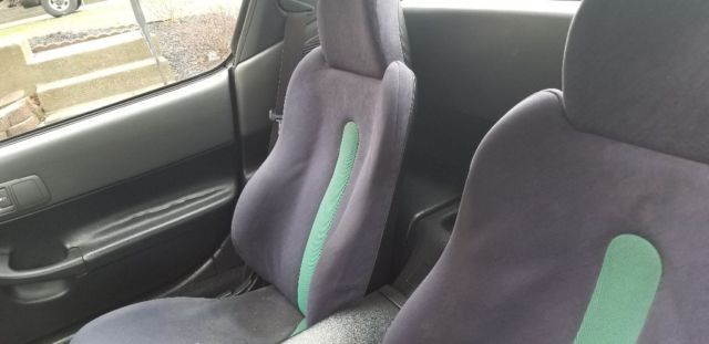 1993 Green Honda Del Sol Convertible