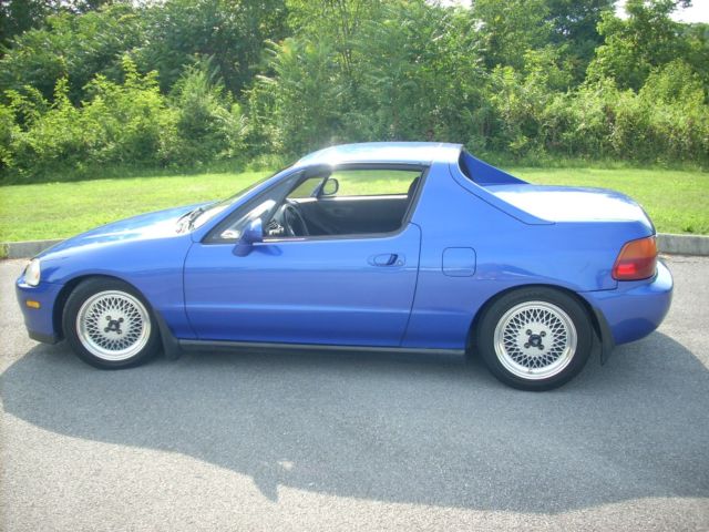 1993 Blue Honda Del Sol Coupe