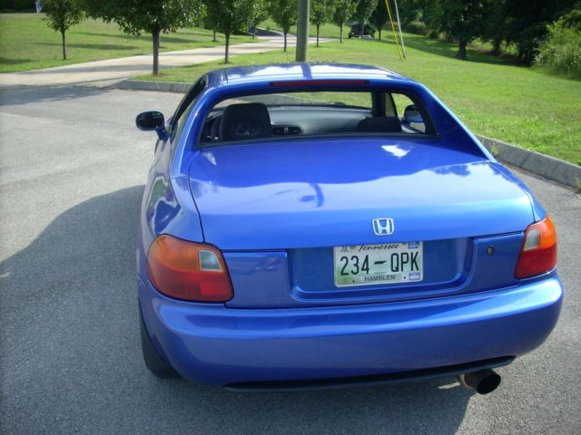 1993 Blue Honda Del Sol Coupe