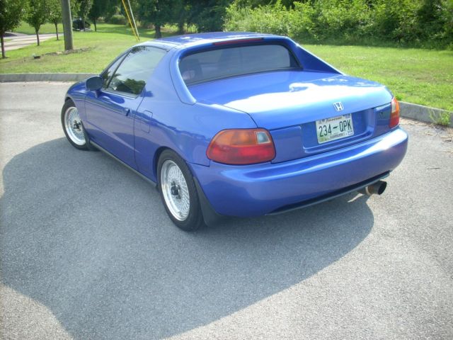1993 Blue Honda Del Sol Coupe