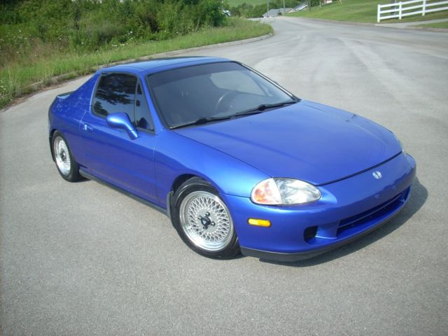 1993 Blue Honda Del Sol Coupe