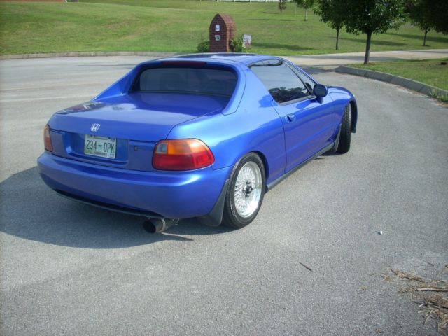 1993 Blue Honda Del Sol Coupe