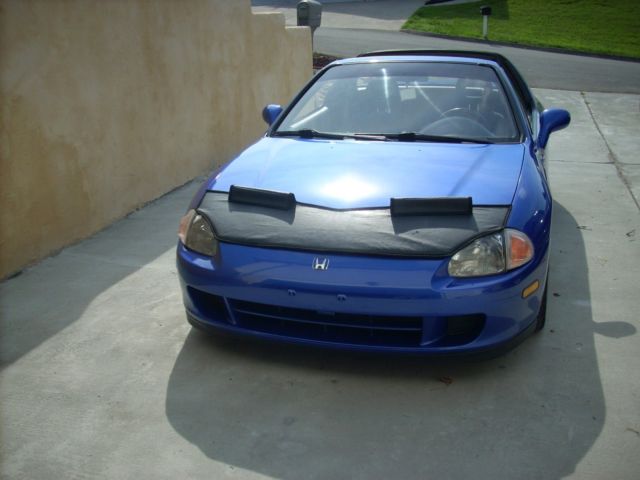 1993 Blue Honda Del Sol Coupe