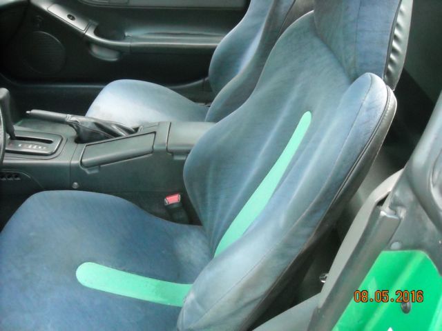 1993 Samba Green Honda Del Sol 2 Dr Coupe with removable top