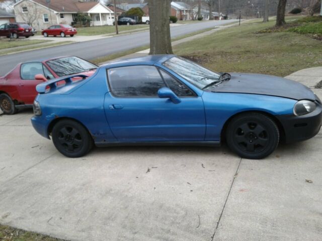 1993 Blue Honda Del Sol Coupe