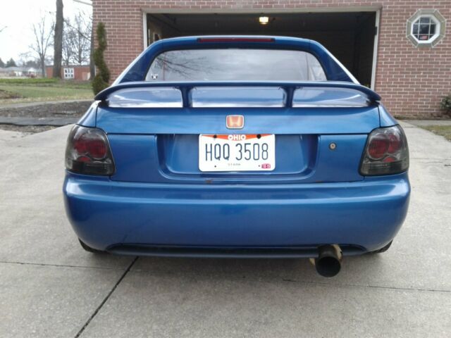 1993 Blue Honda Del Sol Coupe