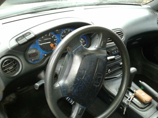 1993 Blue Honda Del Sol Coupe