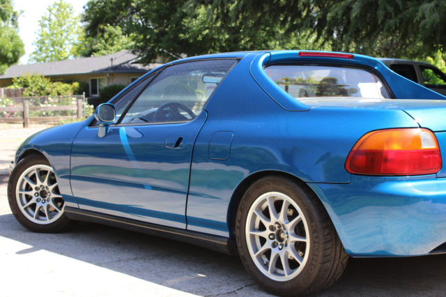 1993 Blue Honda Civic