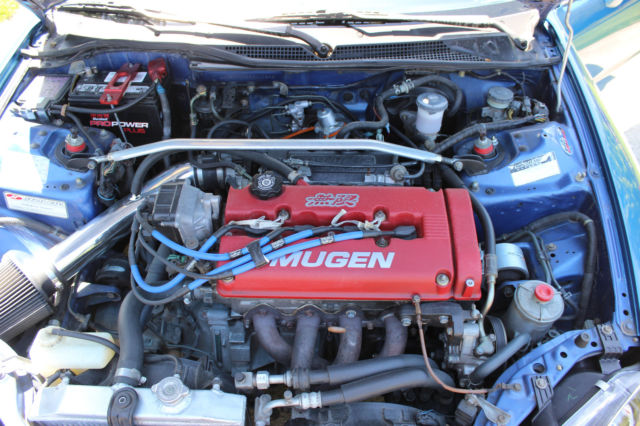 1993 Blue Honda Civic