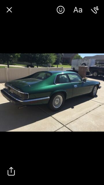 1993 Green Jaguar XJS Coupe