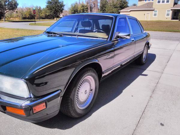 1993 British Racing Green Jaguar XJ6 Sedan