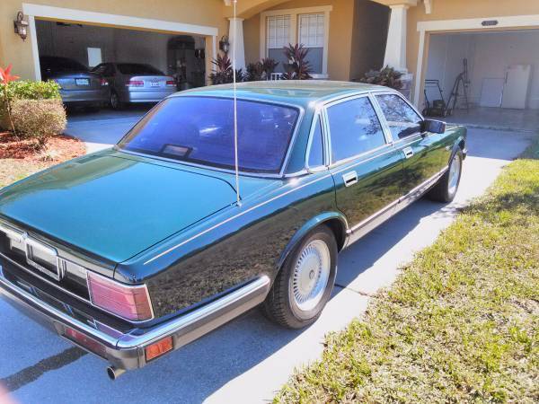 1993 British Racing Green Jaguar XJ6 Sedan