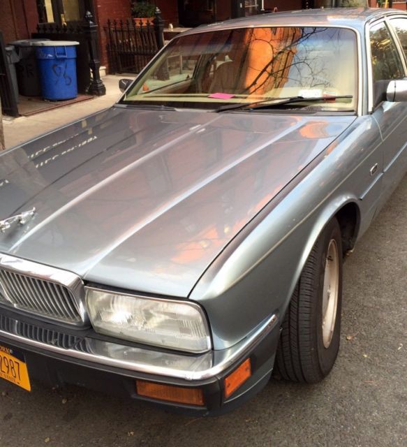 1993 Blue Jaguar XJ6 Sedan