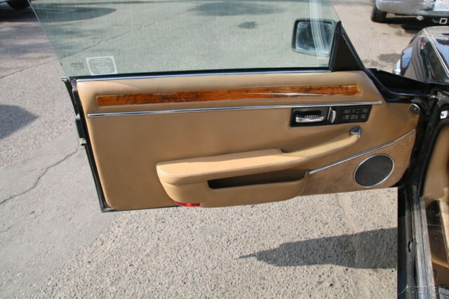 1993 Black Jaguar XJS Convertible
