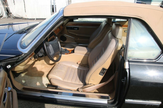 1993 Black Jaguar XJS Convertible