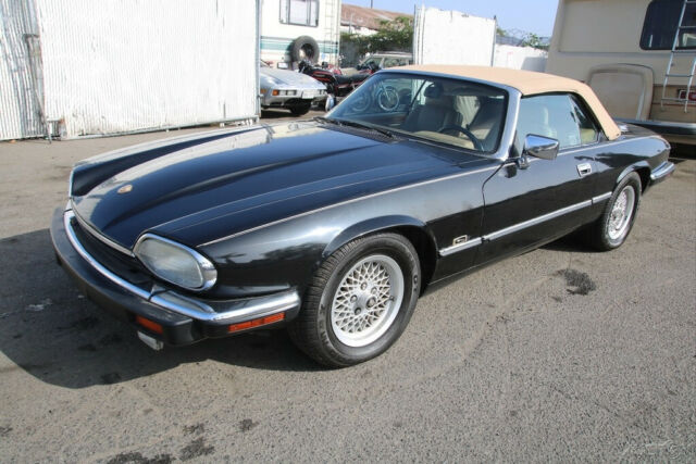1993 Black Jaguar XJS Convertible