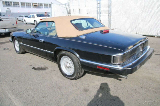 1993 Black Jaguar XJS Convertible