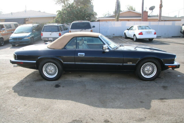 1993 Black Jaguar XJS Convertible