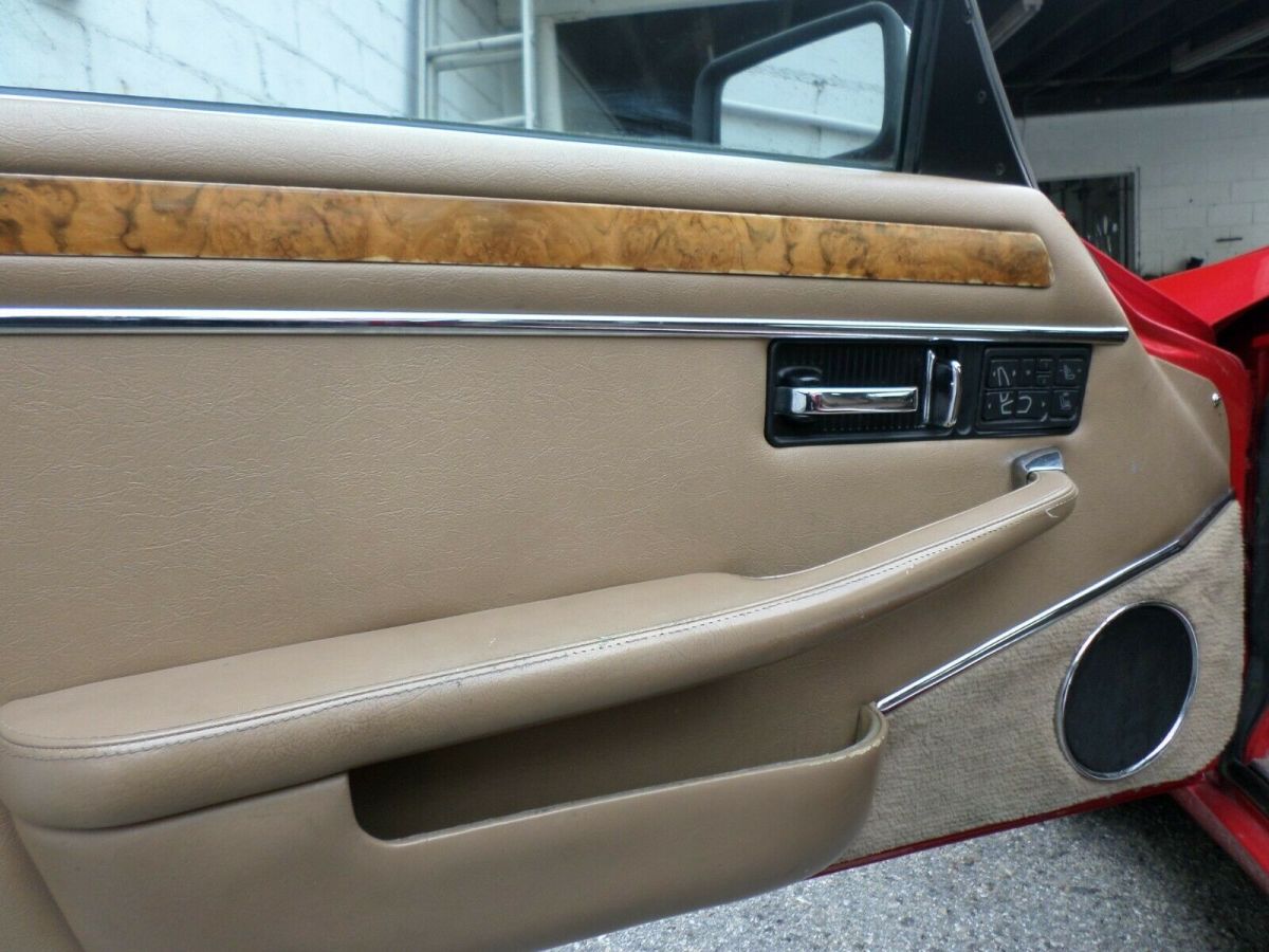 1993 Red Jaguar XJS Convertible