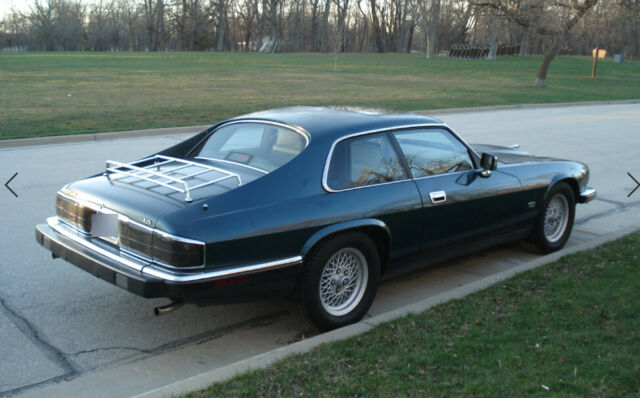 1993 Kingfisher Metallic Blue Jaguar XJS Coupe