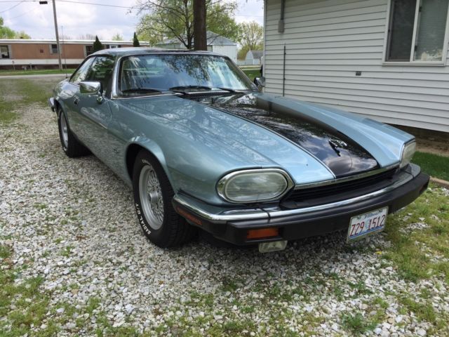 1993 Blue Jaguar XJS Coupe